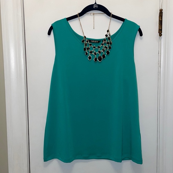 IMAN Jade Sleeveless Tank XL - Picture 1 of 7
